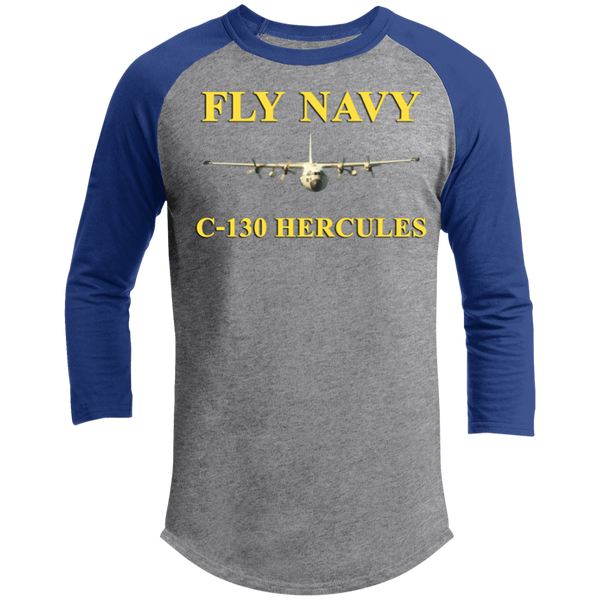 Fly Navy C-130 3 Sporty T-Shirt