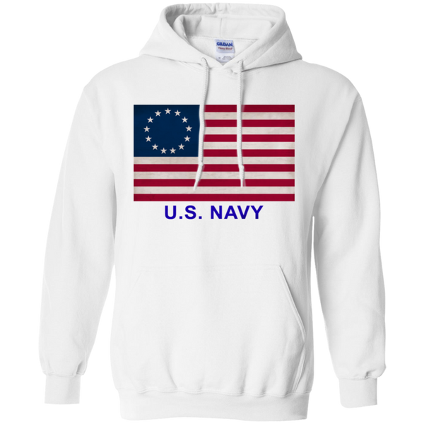 Betsy Ross USN 1 Pullover Hoodie