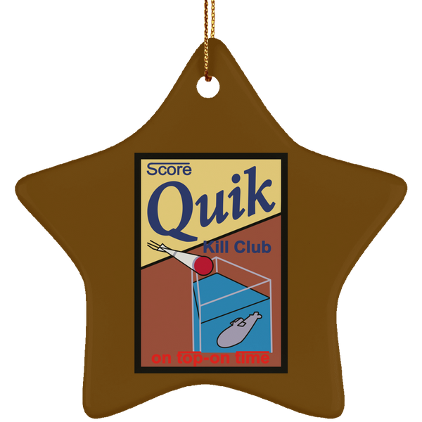 Quik Kill Club Ornament - Star