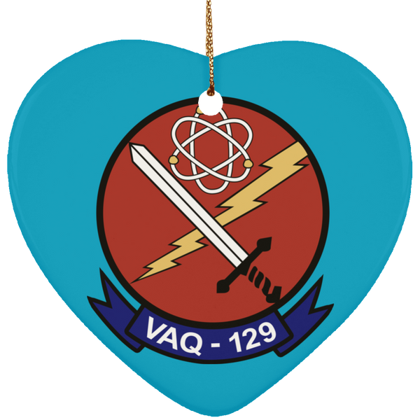 VAQ 129 2 Ornament - Heart