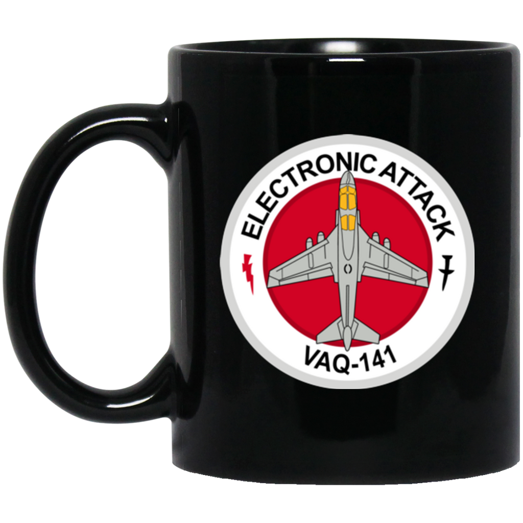 VAQ 141 3 Black Mug - 11oz