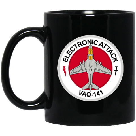 VAQ 141 3 Black Mug - 11oz