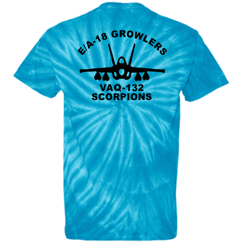 VAQ 132 2b Customized 100% Cotton Tie Dye T-Shirt