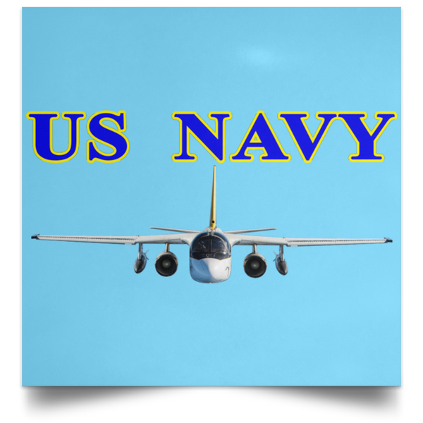 US Navy S-3 2 Poster - Square