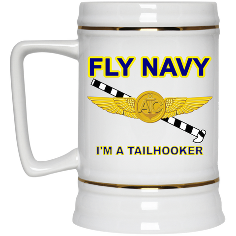 Fly Navy Tailhooker 2 Beer Stein - 22oz