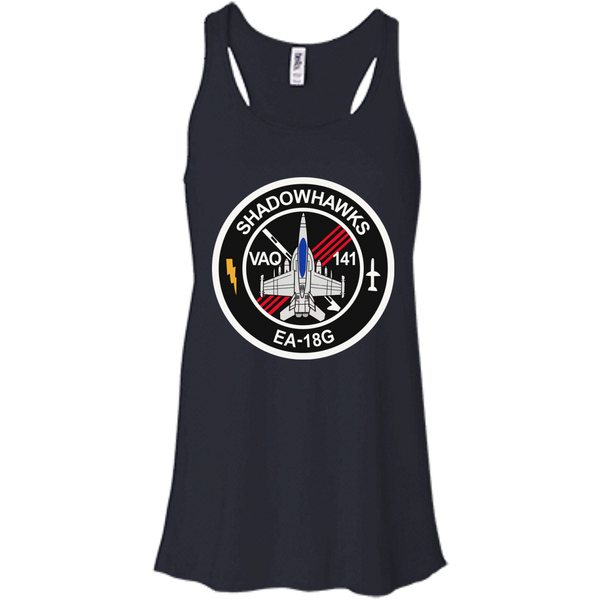 VAQ 141 6 Flowy Racerback Tank