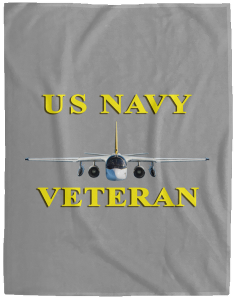 Navy Vet 3 Blanket - Cozy Plush Fleece Blanket - 60x80