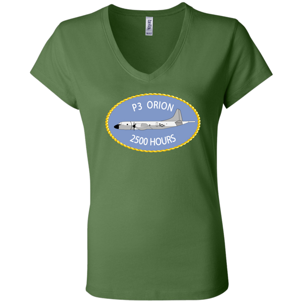 P-3 Orion 9 2500 Ladies Jersey V-Neck T-Shirt