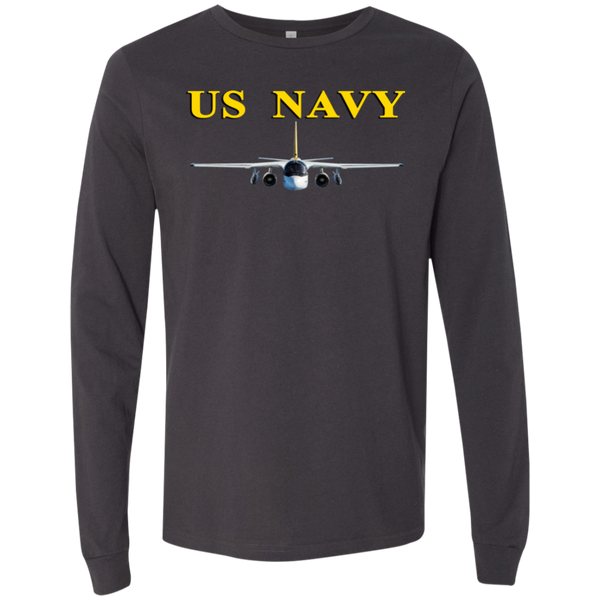 US Navy S-3 4 LS Jersey T-Shirt