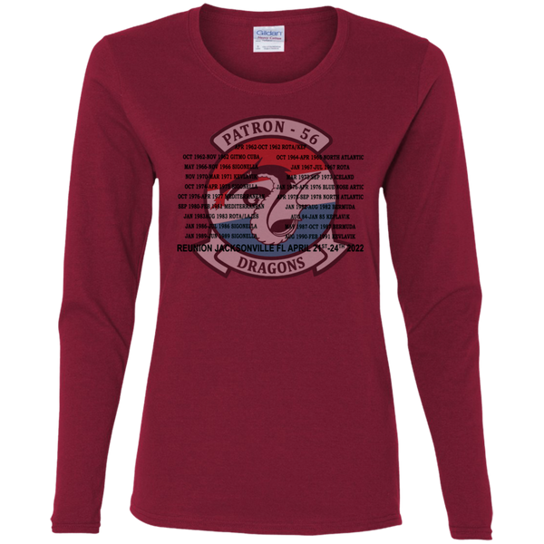 VP-56 2022 1 Ladies' Cotton LS T-Shirt