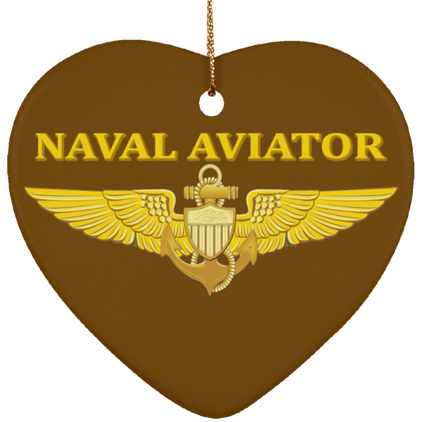 Aviator 2 Ornament - Heart