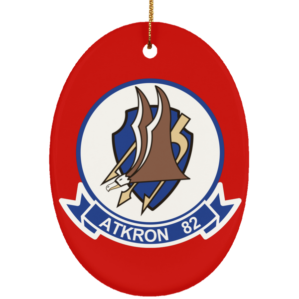 VA 82 3 Ornament - Oval