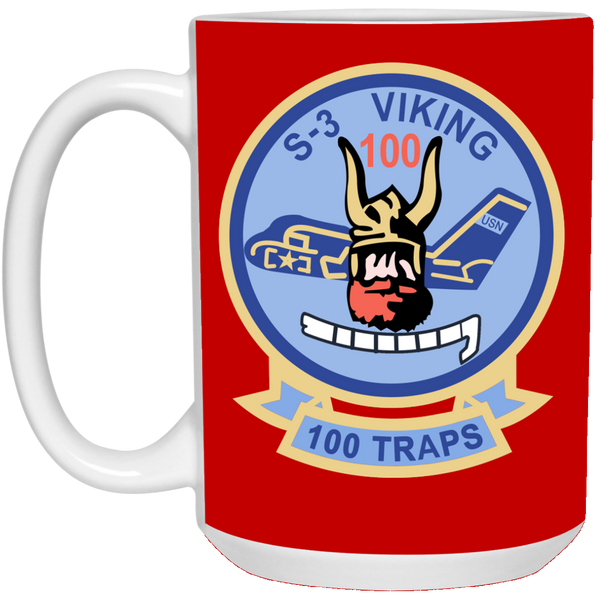 S-3 Viking 3 White Mug - 15oz