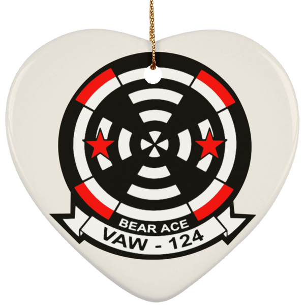 VAW 124 2 Ornament - Heart