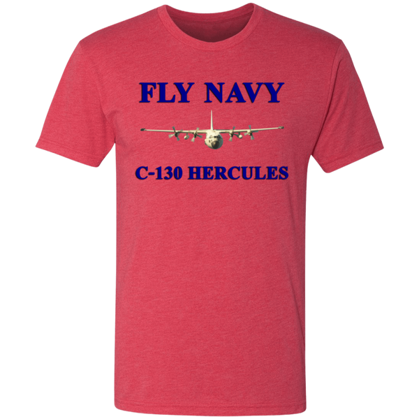 Fly Navy C-130 1 Triblend T-Shirt