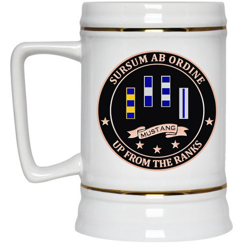 Up From The Ranks CWO 1 Beer Stein - 22 oz