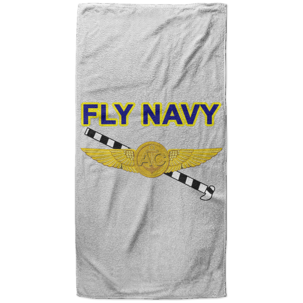 Fly Navy Tailhook 2 Beach Towel - 37x74