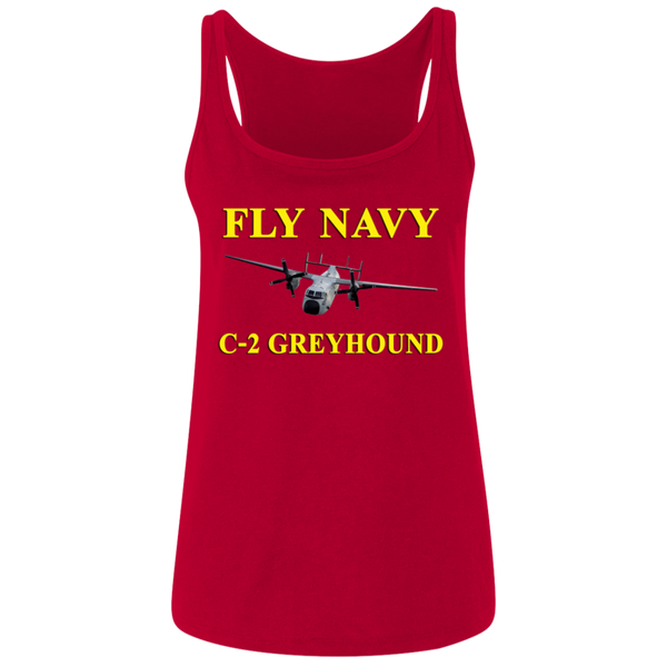 Fly Navy C-2 3 Ladies' Relaxed Jersey Tank