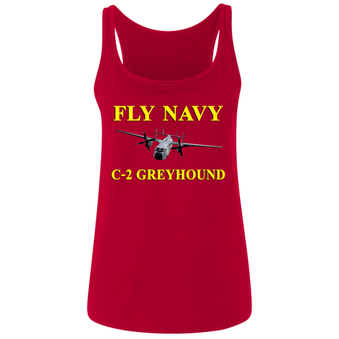 Fly Navy C-2 3 Ladies' Relaxed Jersey Tank