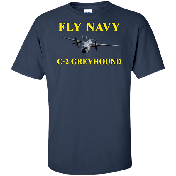 Fly Navy C-2 3 Tall Ultra Cotton T-Shirt