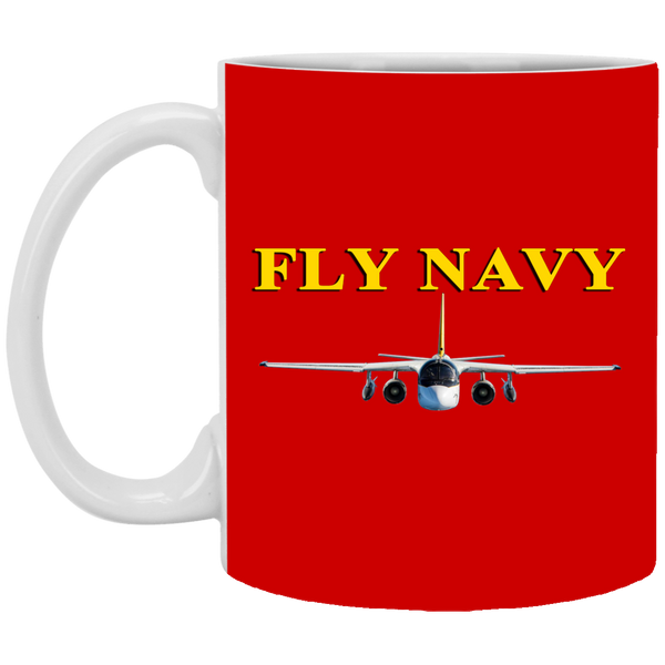 Fly Navy S-3 4 Mug - 11oz