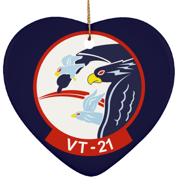 VT 21 2 Ornament Ceramic - Heart