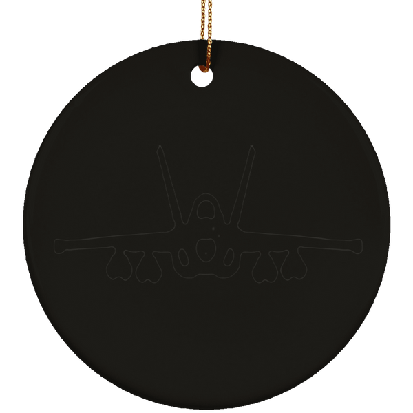 VAQ 132 2 Ornament Ceramic - Circle