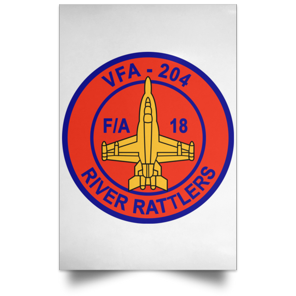 VFA 204 4 Poster - Portrait