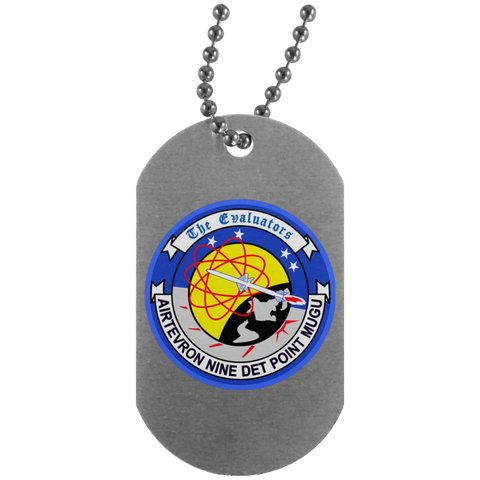 VX 09 3 Dog Tag - Silver