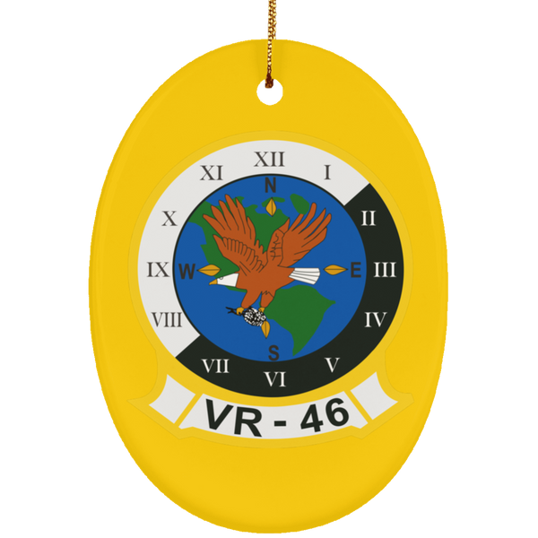 VR 46 Ornament Ceramic - Oval