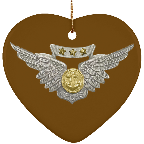 Combat Air 1 Ornament - Heart