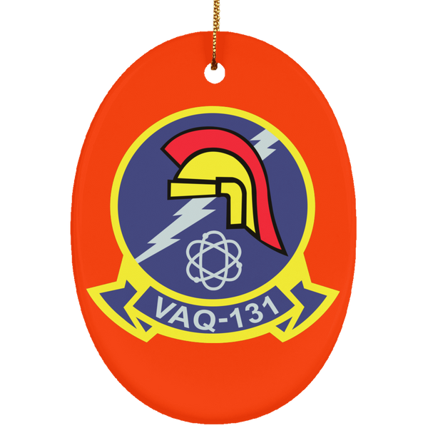 VAQ 131 2 Ornament - Oval