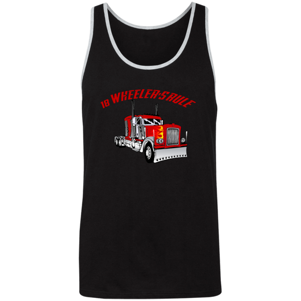 Trucker 18 Wheeler 1 Tank Top - Unisex