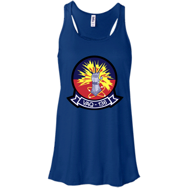 VAQ 136 4 Flowy Racerback Tank