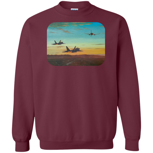 Time To Refuel 2 Crewneck Pullover Sweatshirt