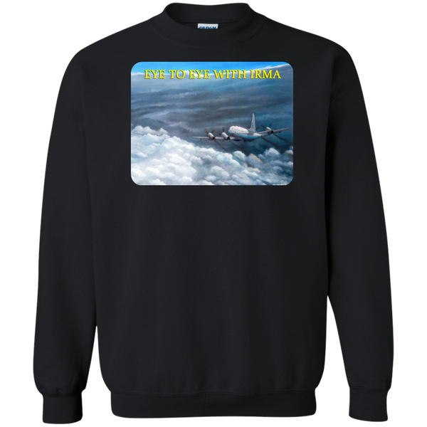 Eye To Eye With Irma Crewneck Pullover Sweatshirt