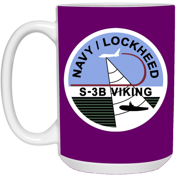 S-3 Viking 7 White Mug - 15oz