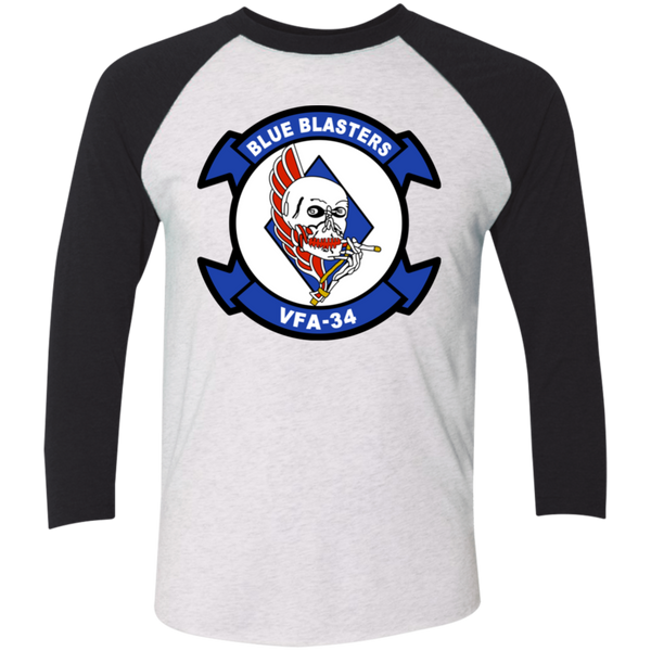 VFA 34 2 Baseball Raglan T-Shirt