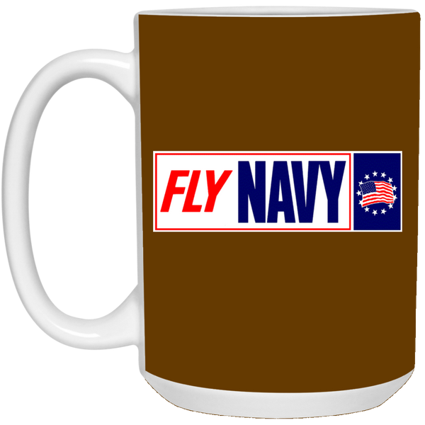 Fly Navy 1 Mug - 15oz