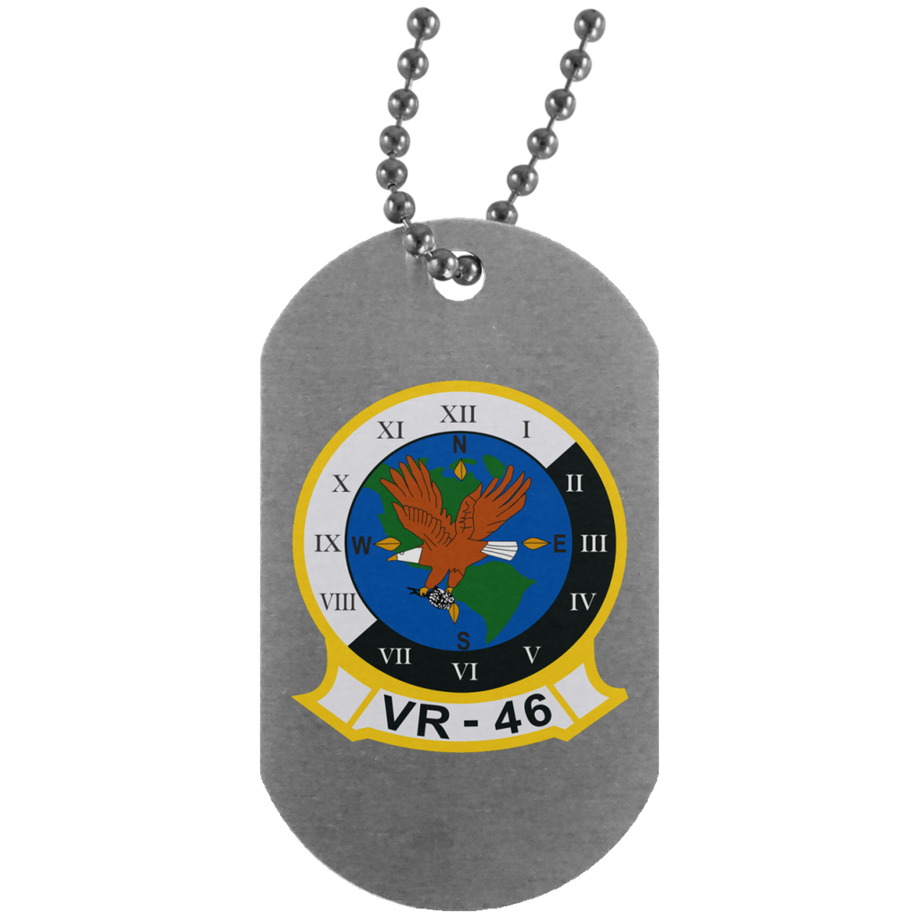 VR 46 Silver Dog Tag