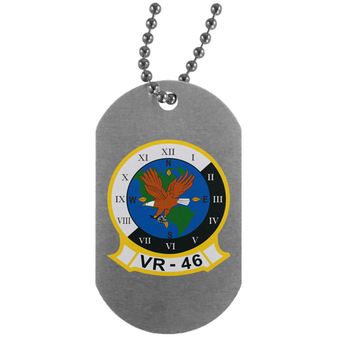 VR 46 Silver Dog Tag