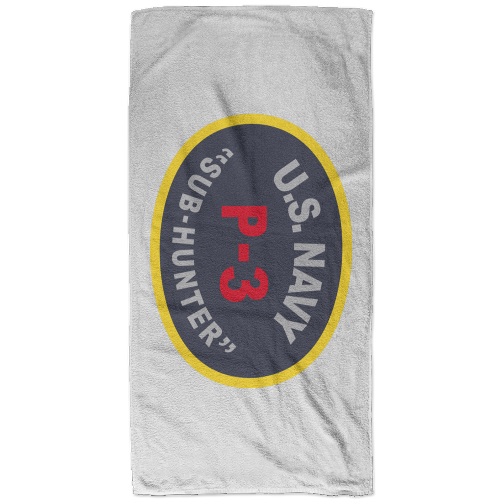 P-3 Sub Hunter Bath Towel - 32x64