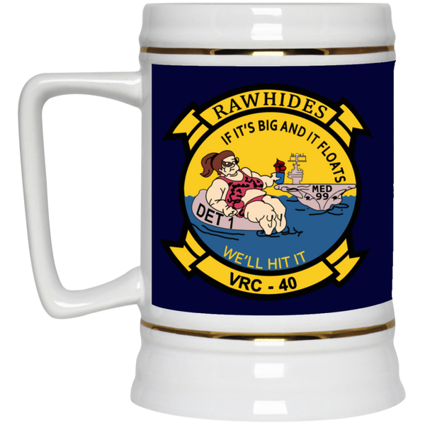 VRC 40 Det 1 2 Beer Stein - 22oz