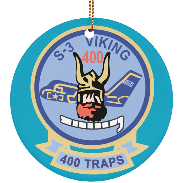 S-3 Viking 6 Ornament - Circle