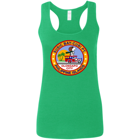 Subic Cubi Pt 01 Ladies' Softstyle Racerback Tank