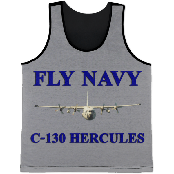 Fly Navy C-130 1 Tank Top - All Over Print