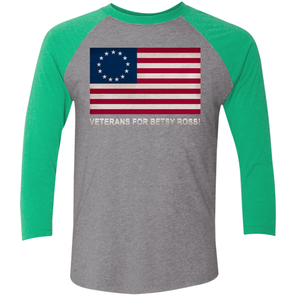 Betsy Ross Vets 2 Baseball Raglan T-Shirt