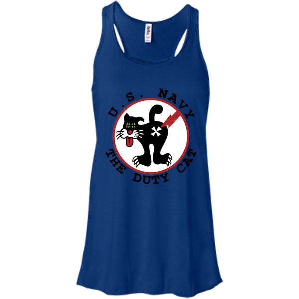 Duty Cat 2 Flowy Racerback Tank