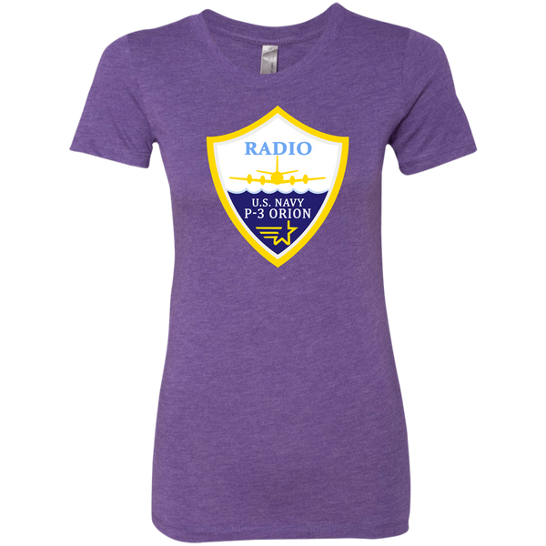 P-3 Orion 3 Radio Ladies' Triblend T-Shirt