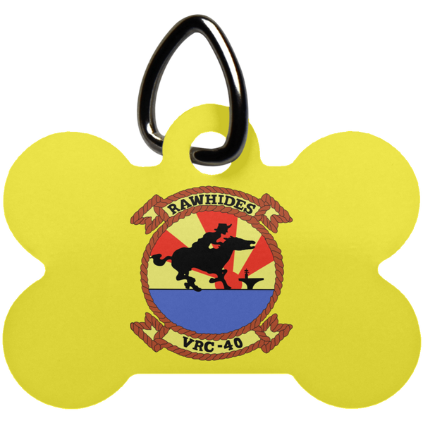 VRC 40 1 Pet Tag - Dog Bone